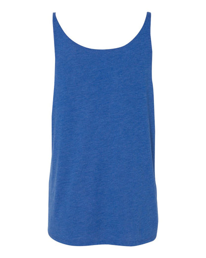 BELLA + CANVAS Women's Slouchy Tank 8838 #color_True Royal Triblend