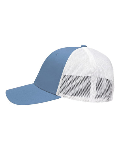 Sportsman Traditional Lo-Pro Mesh Back Trucker Fit Cap SP1450 #color_Chino Sky Blue/ White