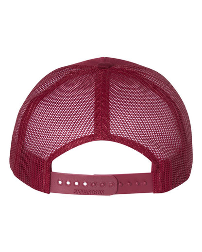 Richardson Snapback Trucker Cap 112 #color_Cardinal
