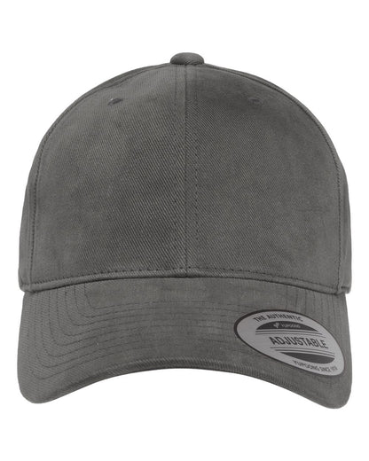 YP Classics Structured Brushed Twill Cap 6363V #color_Dark Grey