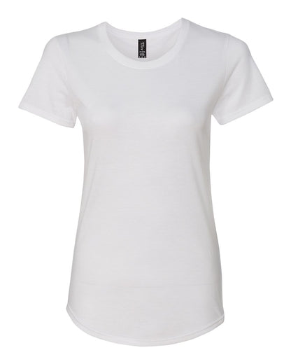 Gildan Women's Softstyle® Triblend T-Shirt 6750L #color_White