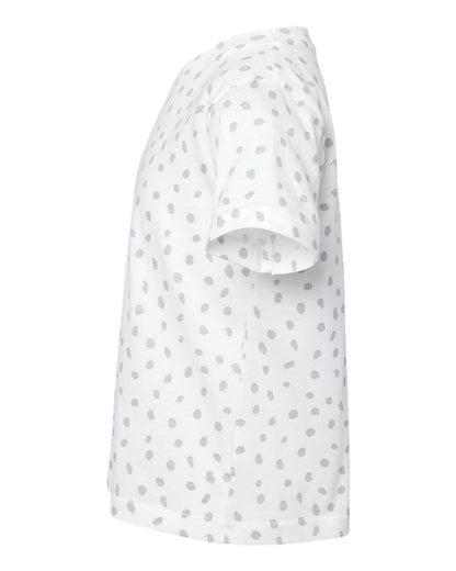 Rabbit Skins Toddler Fine Jersey Tee 3321 #color_White Spot