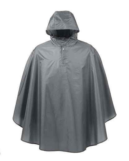 Team 365 Unisex Zone Protect Packable Poncho TT71 #color_Sport Graphite
