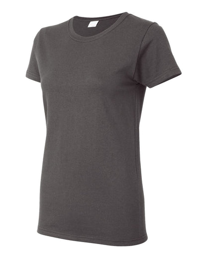 Gildan Women's Heavy Cotton™ T-Shirt 5000L #color_Charcoal