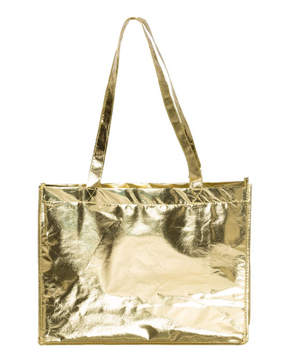 Liberty Bags Metallic Large Tote A134M #color_Metallic Gold