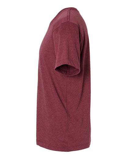 Alternative Cotton Jersey CVC Go-To Tee 1070CV #color_Heather Currant