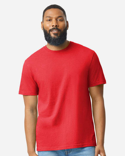 Gildan Unisex Softstyle® CVC T-Shirt 64000CVC #colormdl_Red Mist