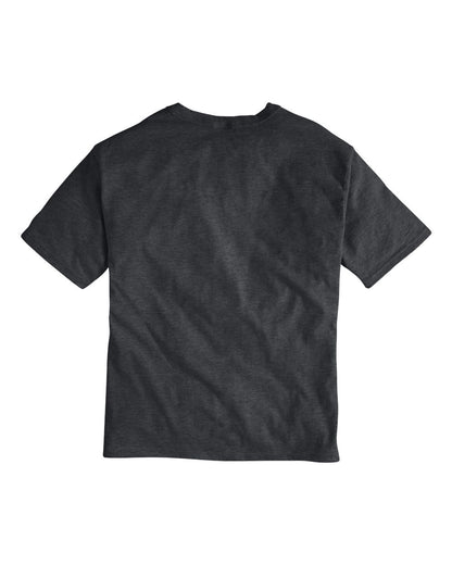 Champion Unisex Heritage Jersey T-Shirt T105 #color_Charcoal Heather