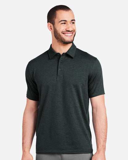 Glyder Men's Fairway Marbled Jersey Polo MDP1799 #colormdl_Black
