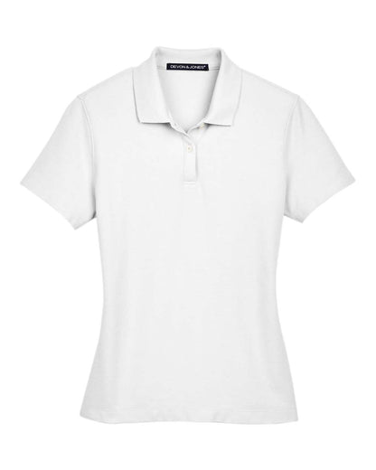 Devon & Jones Women's DRYTEC20™ Performance Polo DG150W #color_White