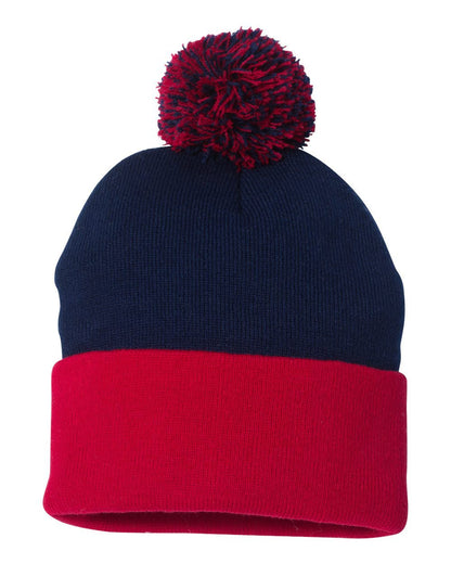 Sportsman 12" Pom-Pom Cuffed Beanie SP15 Sportsman 12" Pom-Pom Cuffed Beanie SP15