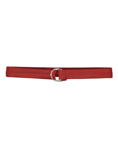 Russell Athletic 1 1/2" Covered Football Belt FBC73M #color_True Red
