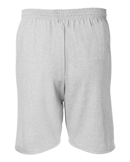 Champion Cotton Jersey 6" Shorts 8187 #color_Silver Grey