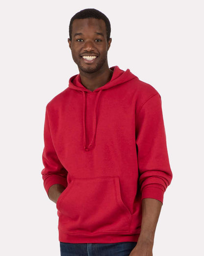 Boxercraft Fleece Hooded Pullover BM5302 #colormdl_Brick Red