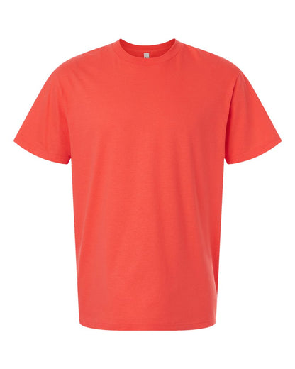 American Apparel Unisex Fine Jersey Tee 2001 #color_Coral