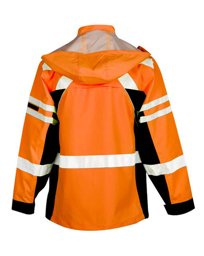 Kishigo Unisex Premium Black Series® 2-In-1 Jacket JS135-136 #color_Orange