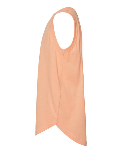 LAT Girls' Relaxed Fine Jersey Tank 2692 #color_Peachy
