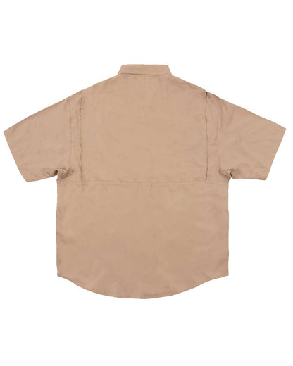 Burnside Baja Short Sleeve Fishing Shirt 2297 #color_Sand