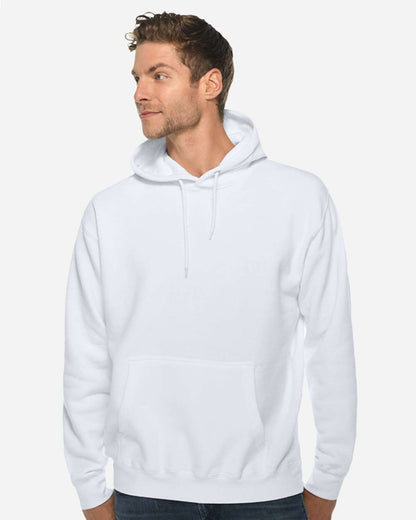 Lane Seven Unisex Premium Pullover Hooded Sweatshirt LS14001 #colormdl_White