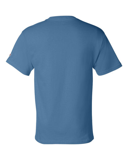 Champion Short Sleeve T-Shirt T425 #color_Light Blue