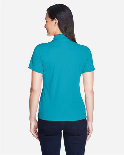 CORE365 Women's Origin Performance Piqué Polo 78181 #colormdl_Clear Teal