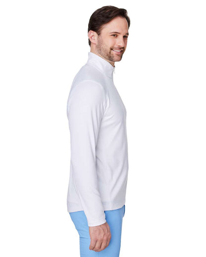 vineyard vines Men's Sankaty Quarter-Zip Pullover K002709 #colormdl_White Cap