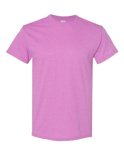 Gildan Unisex Heavy Cotton™ T-Shirt 5000 #color_Heather Radiant Orchid