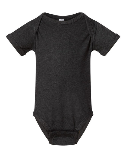 Rabbit Skins Infant Fine Jersey Bodysuit 4424 #color_Vintage Smoke