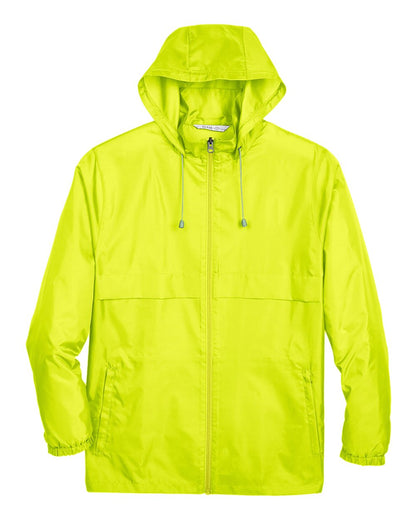 Team 365 Unisex Zone Protect Lightweight Jacket TT73 #color_Safety Yellow