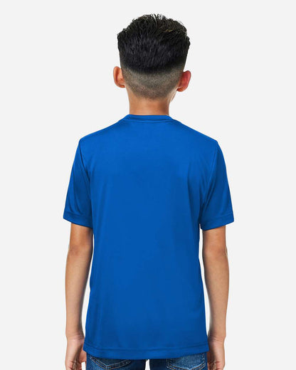 CORE365 Youth Capital Performance T-Shirt CE10Y #colormdl_True Royal