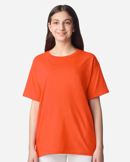 Gildan Youth Light Cotton T-Shirt 3000B #colormdl_Orange