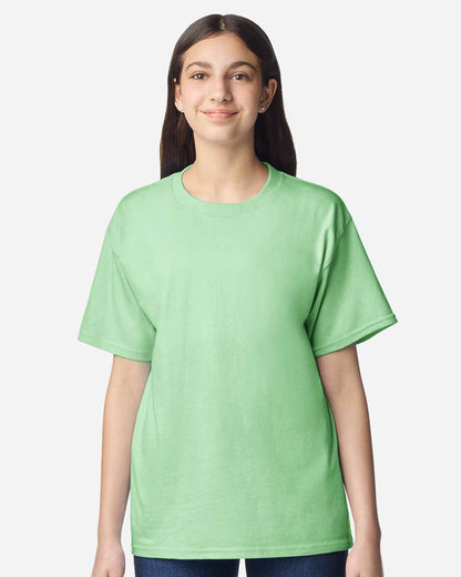 Gildan Youth Light Cotton T-Shirt 3000B #colormdl_Mint Green
