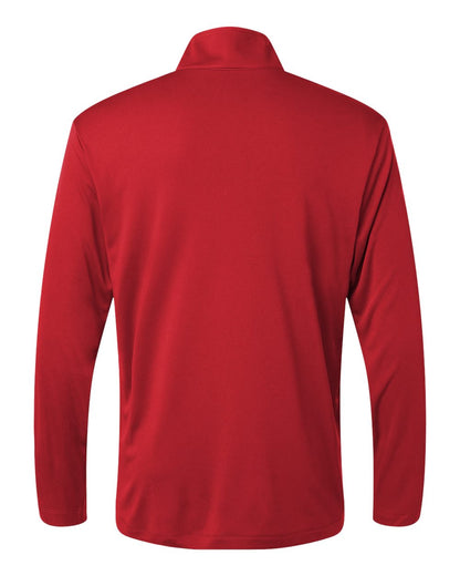 AllPro Men's Pro-Lock Performance Quarter-Zip Pullover 41870 #color_Red