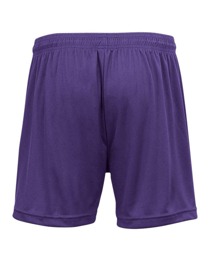 Badger Women's B-Core 5" Inseam Shorts 4116 #color_Purple 