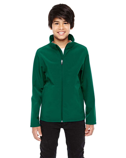 Team 365 Youth Leader Soft Shell Jacket TT80Y #colormdl_Sport Forest