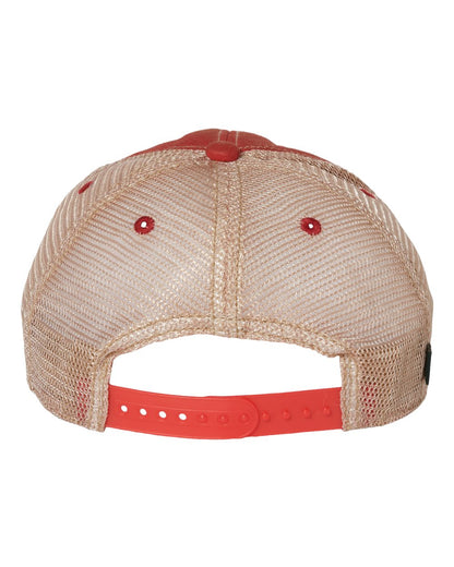 LEGACY Old Favorite Trucker Cap OFA #color_Scarlet Red/ Khaki