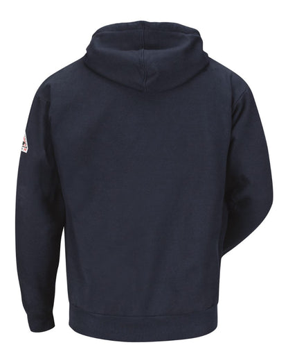 Bulwark Zip-Front Hooded Sweatshirt - Tall Sizes SEH4T #color_Navy