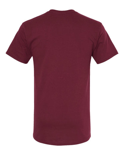 M&O Men's Gold Soft Touch T-Shirt 4800 #color_Maroon