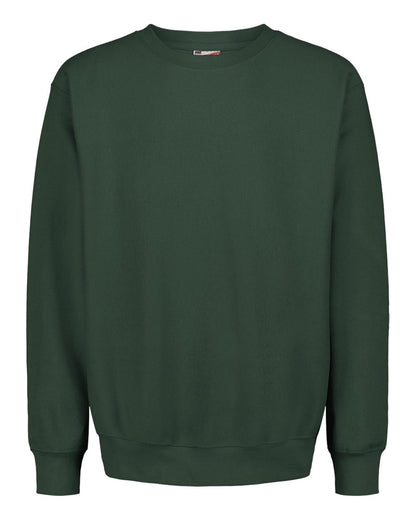 MV Sport Unisex Pro-Weave® Crewneck Sweatshirt 496 #color_Athletic Forest