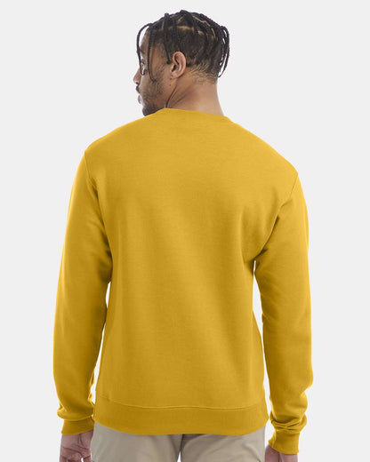 Champion Unisex Powerblend® Crewneck Sweatshirt S600 #colormdl_Gold