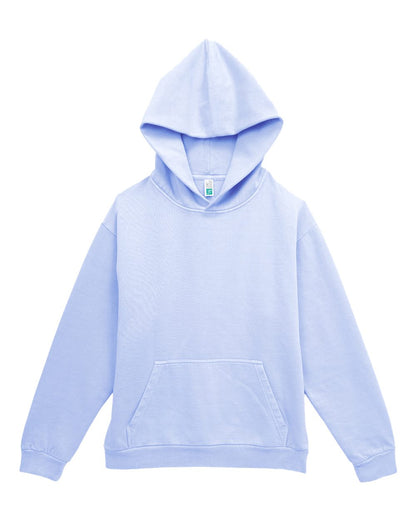 Lane Seven Unisex Urban Pullover Hooded Sweatshirt LS16001 #color_Pigment Grape Ice