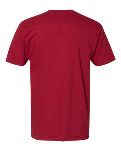 American Apparel Unisex Fine Jersey V-Neck Tee 2456W #color_Cranberry