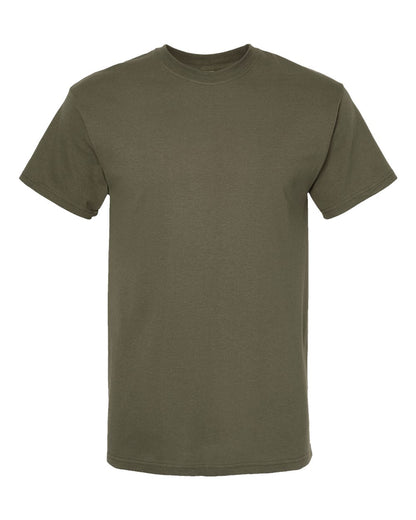 M&O Men's Gold Soft Touch T-Shirt 4800 #color_Military Green