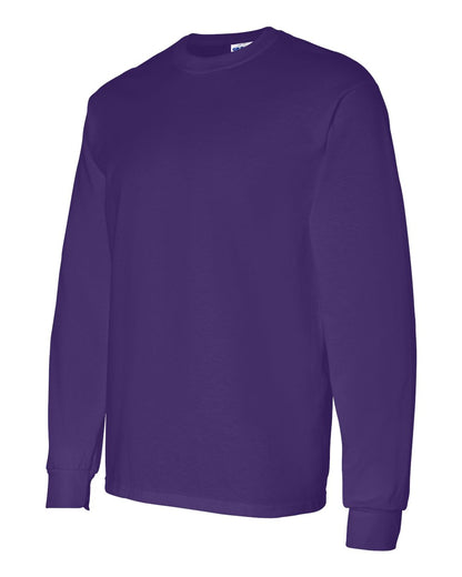 Gildan Unisex Heavy Cotton™ Long Sleeve T-Shirt 5400 #color_Purple