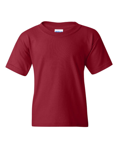 Gildan Heavy Cotton™ Youth T-Shirt 5000B #color_Garnet