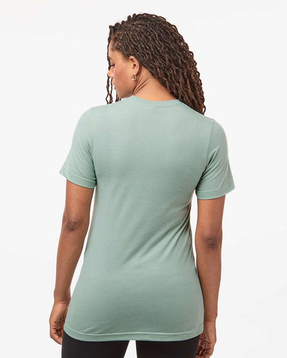 Tultex Unisex Combed CVC T-Shirt 602CVC #colormdl_Heather Light Sage