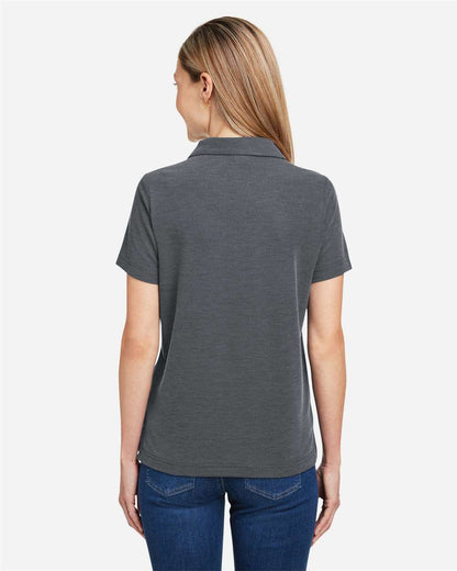CORE365 Women's Fusion ChromaSoft™ Pique Polo CE112W #colormdl_Carbon Heather