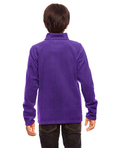 Team 365 Youth Campus Microfleece Jacket TT90Y #colormdl_Sport Purple