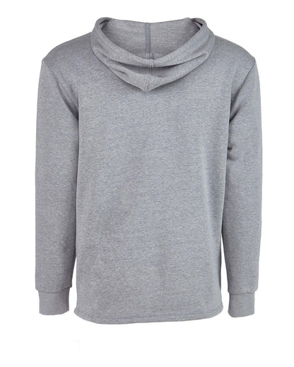 Next Level Malibu Welt Pocket Hoodie 9300 #color_Heather Grey