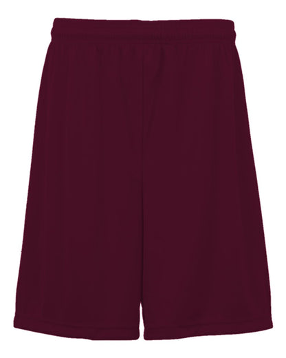 C2 Sport Youth Performance Shorts 5229 #color_Maroon